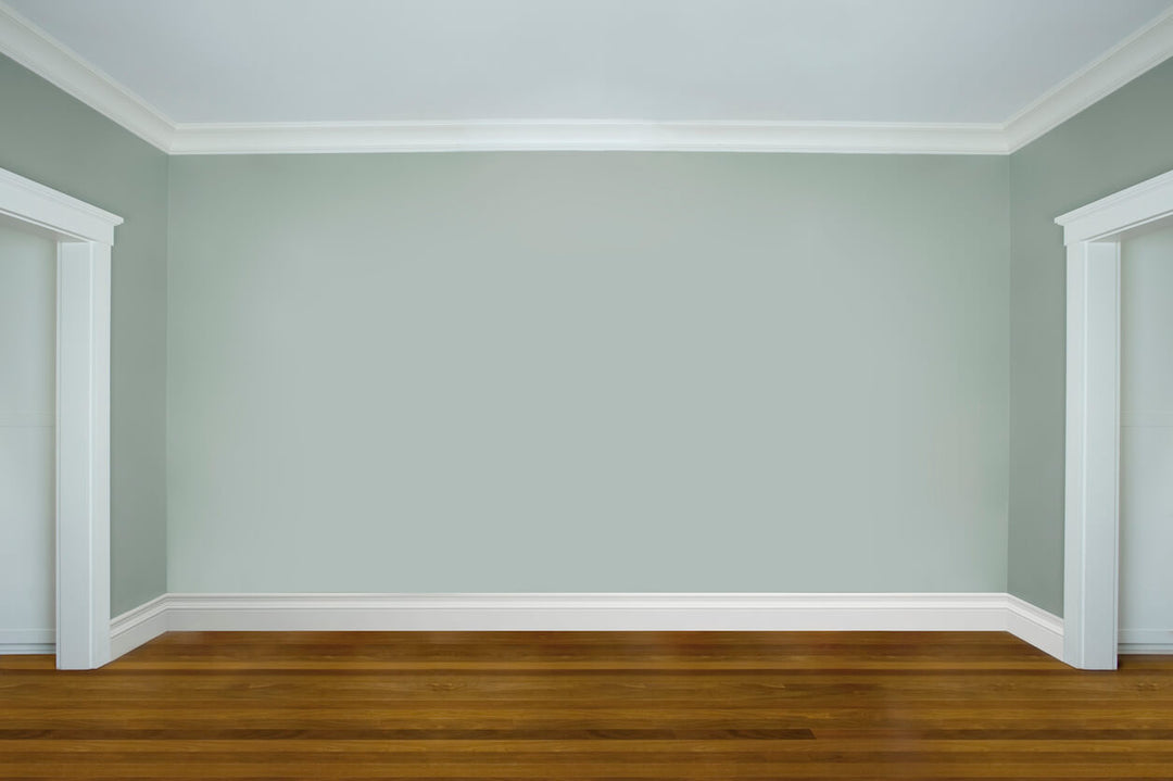 shoe molding on new floors