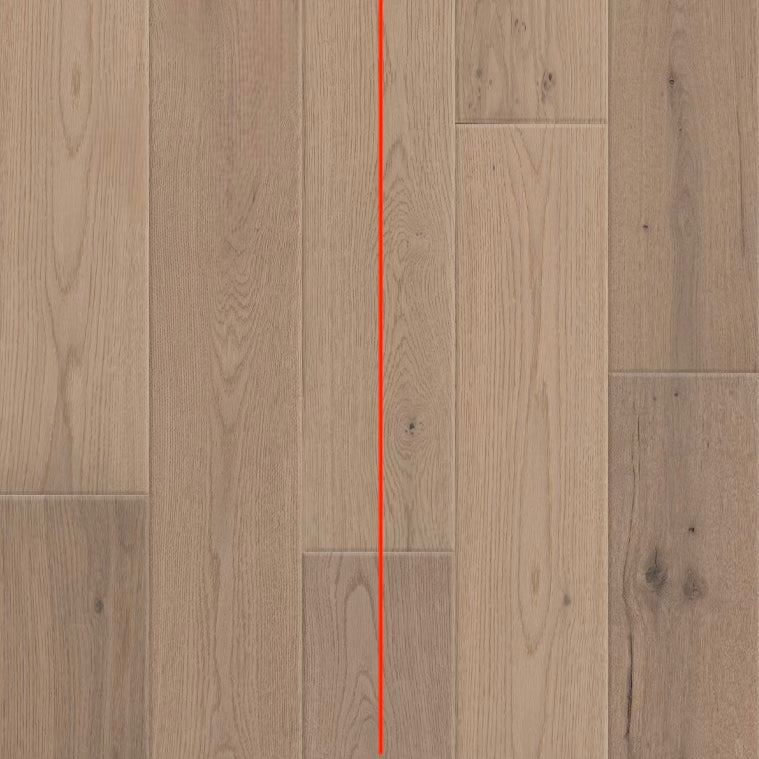 7.4" Georgetown Oak Select & Character