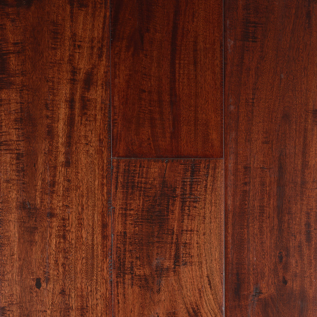 6" Acacia Distressed Cocoa Brown 2mil