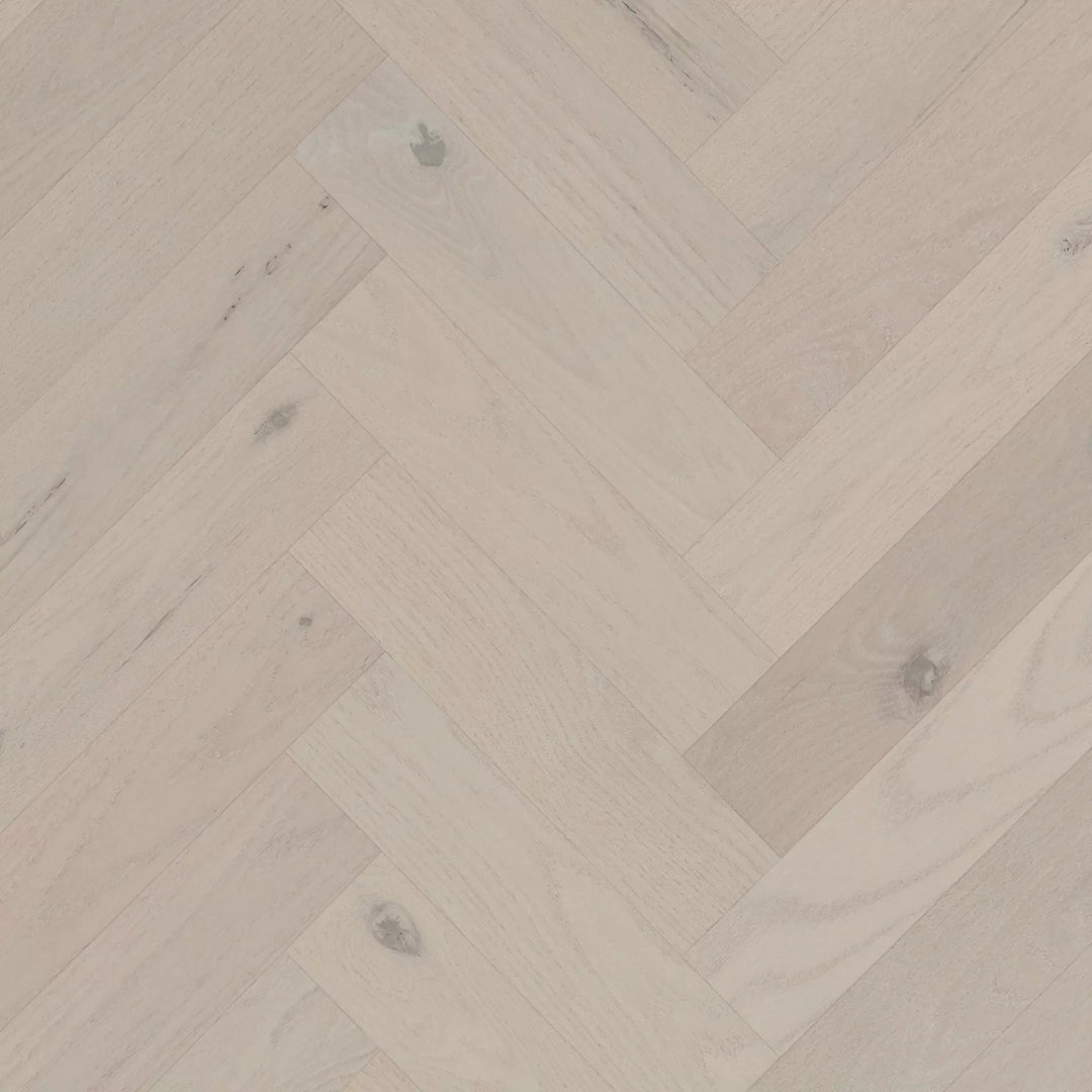 Yukon Aspen Oak Character Chevron, Herringbone & Plank