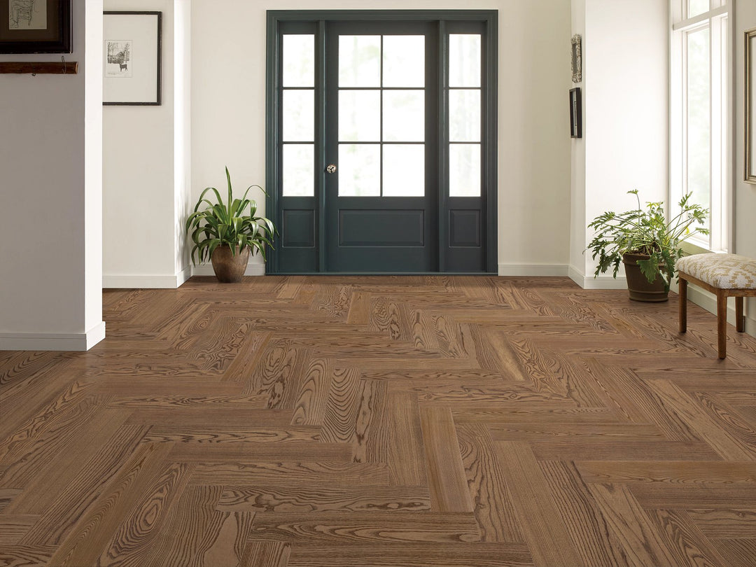 Biscot European Ash Herringbone & Plank