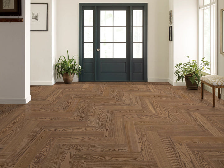 Biscot European Ash Herringbone & Plank