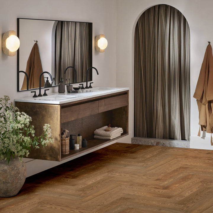 Biscot European Ash Herringbone & Plank