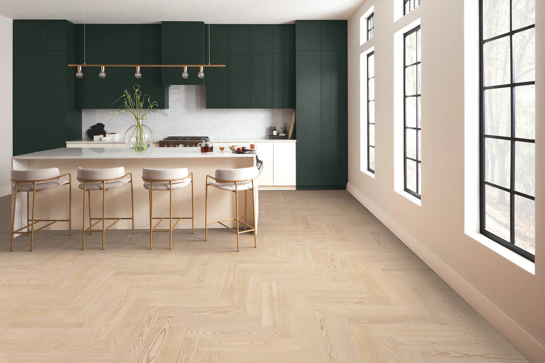 Parfe European Ash Herringbone & Plank