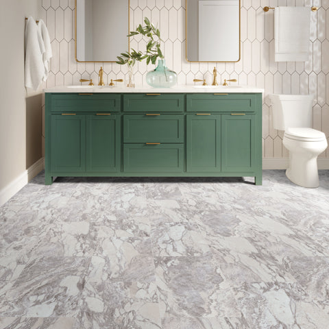 Arabescato Illusion Vinyl Tile