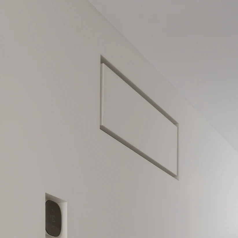 Luxe Flushed White Drywall Vent