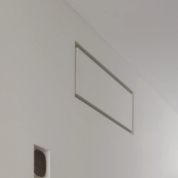 Luxe Flushed White Drywall Vent