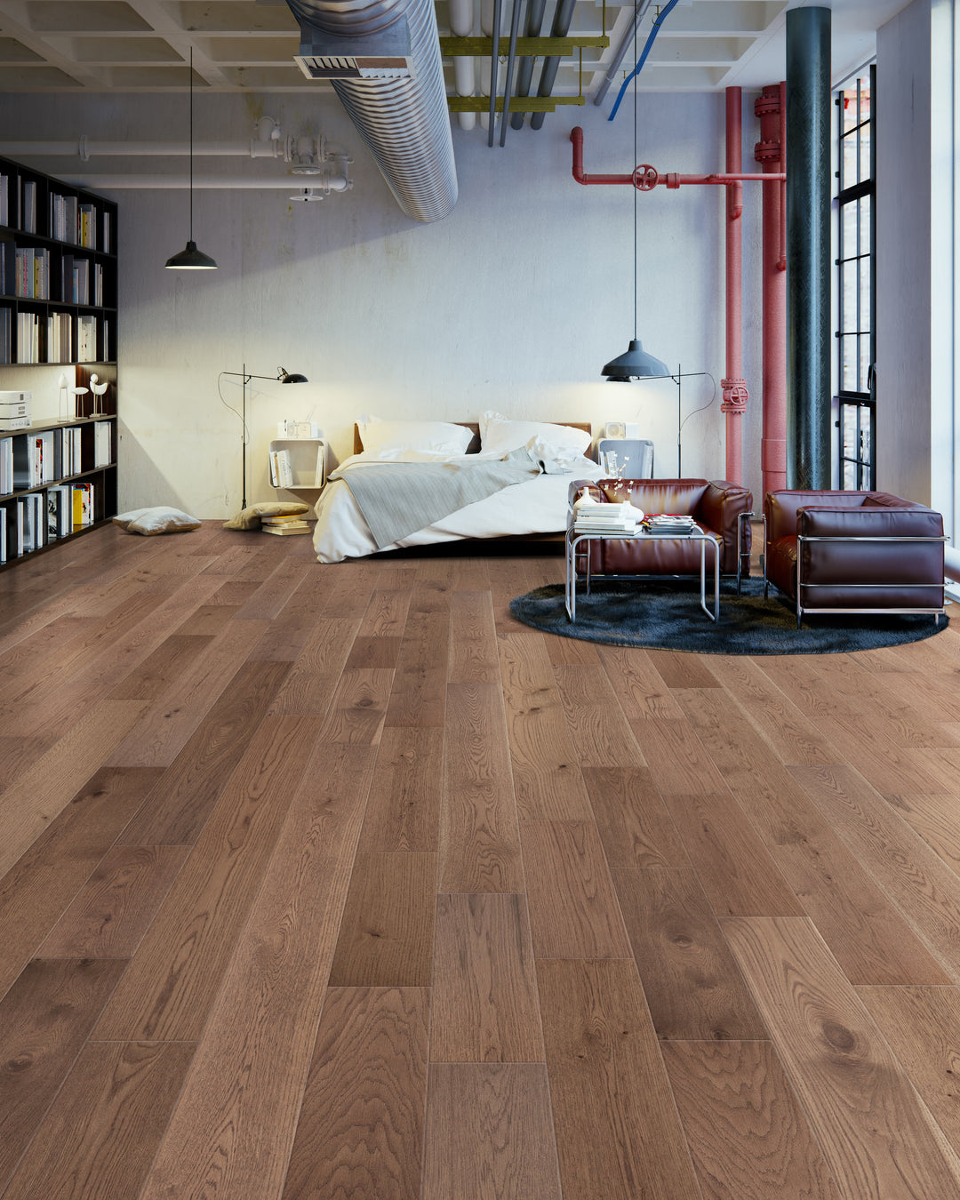 7.4" Gallery Place Brown