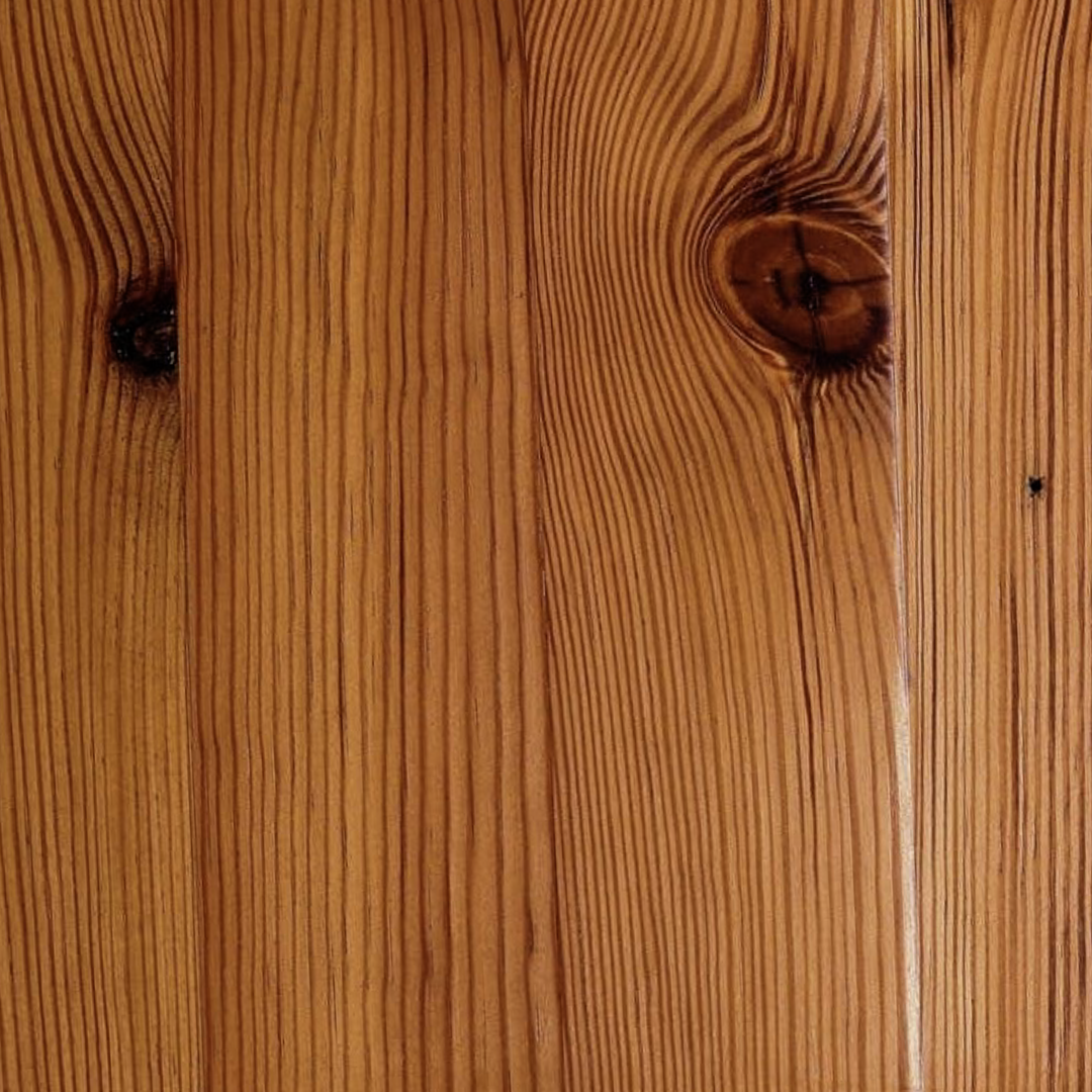 Unfinished Heart Pine Vertical Grain