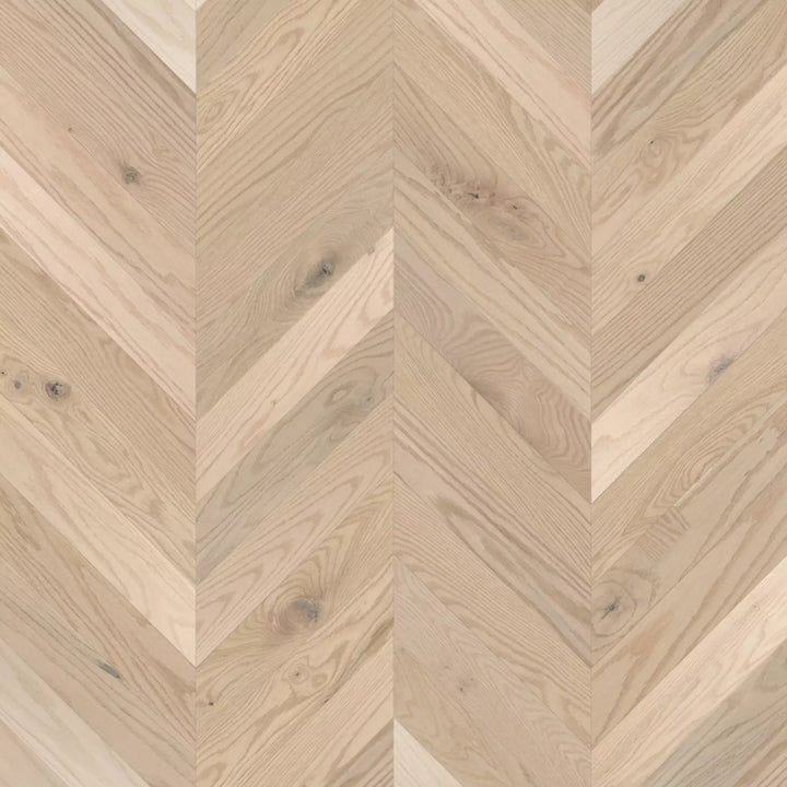 Yukon Land Oak Character Chevron, Herringbone & Plank