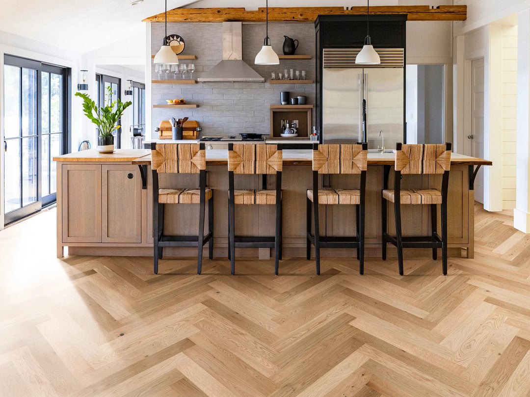 Provincial Naturele White Oak Parquet, Herringbone & Plank