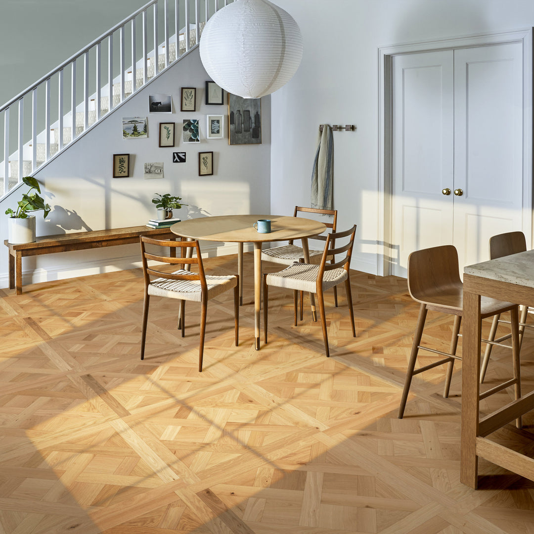 Provincial Naturele White Oak Parquet, Herringbone & Plank