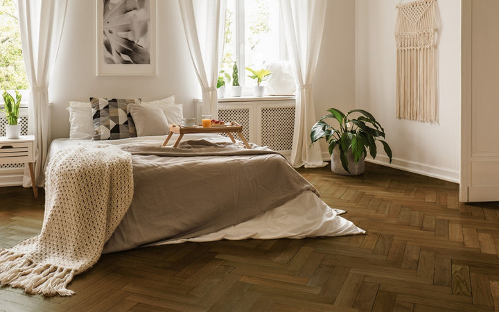 6" Pulpis European Oak Herringbone & Plank