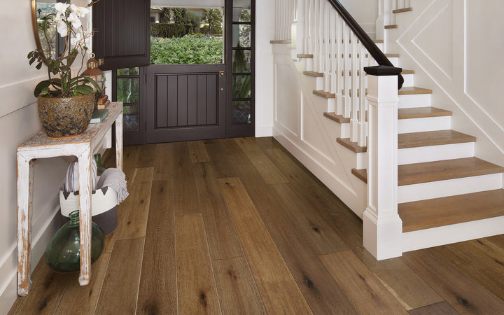 6" Pulpis European Oak Herringbone & Plank