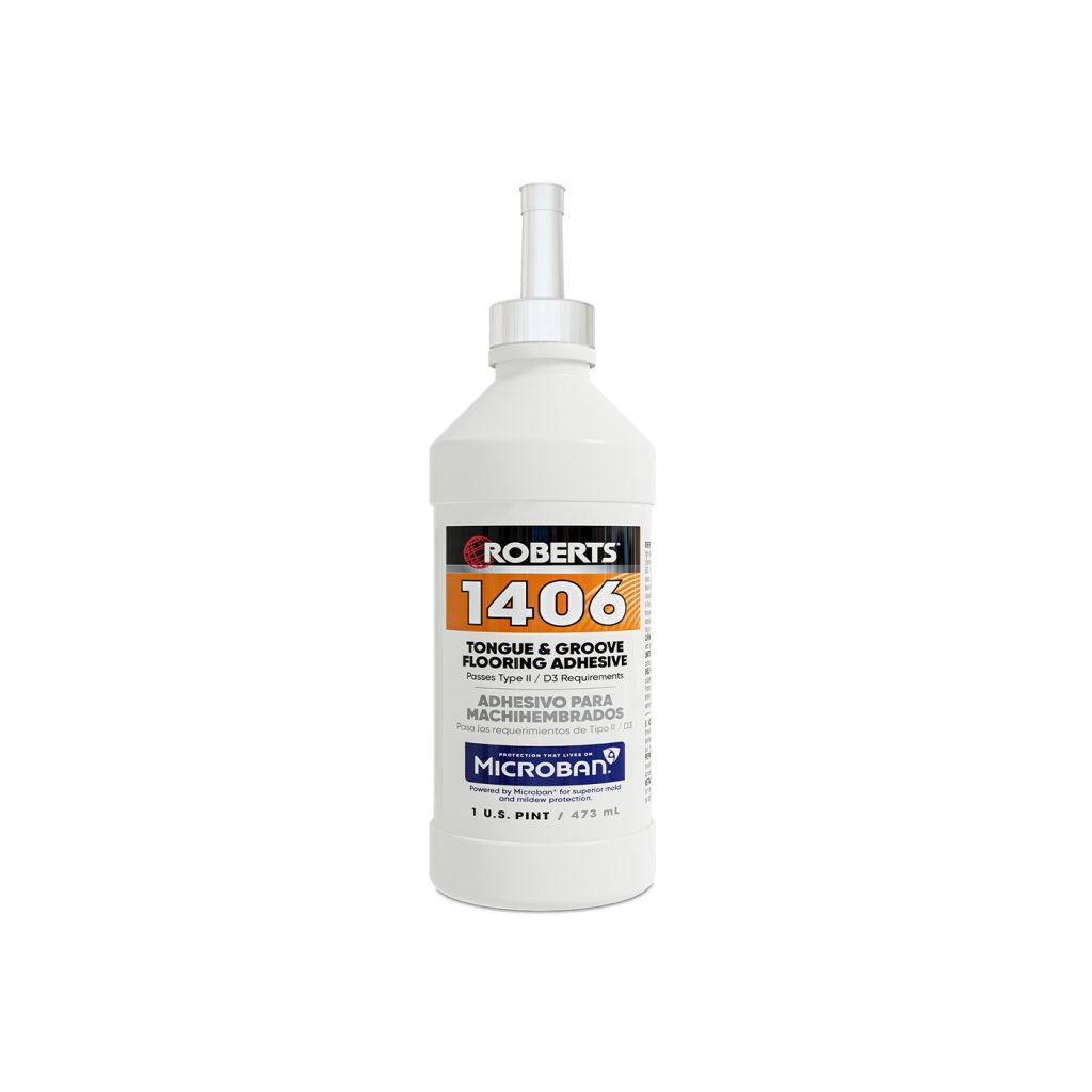 Robert's 1406 Tongue and Grove Adhessive
