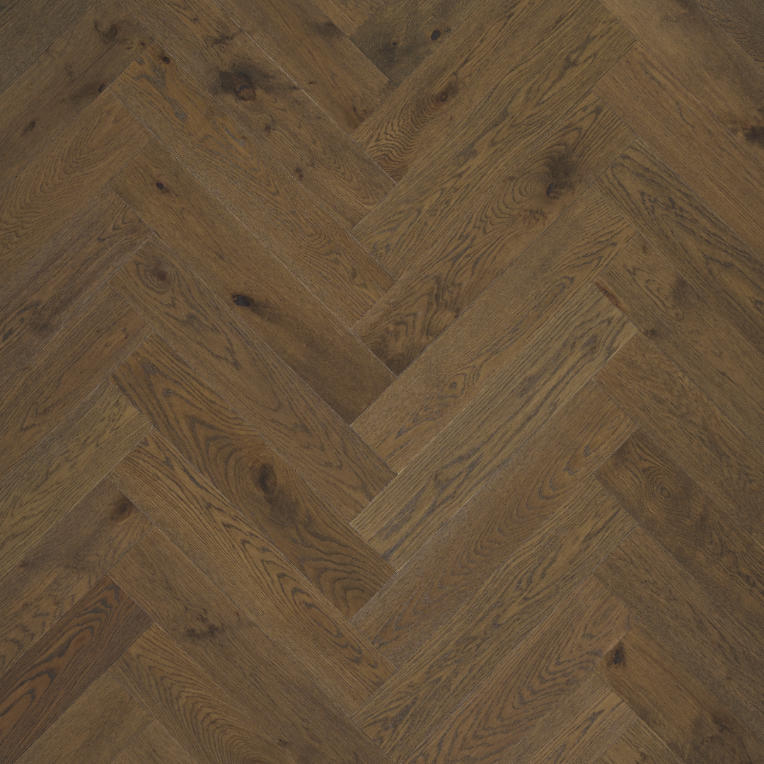 Little Black River European White Oak Herringbone & Plank