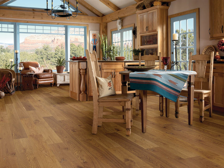 Rio European White Oak Herringbone & Plank