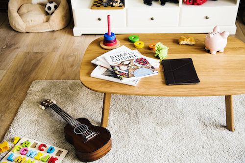 redo your living room with hardwood floors