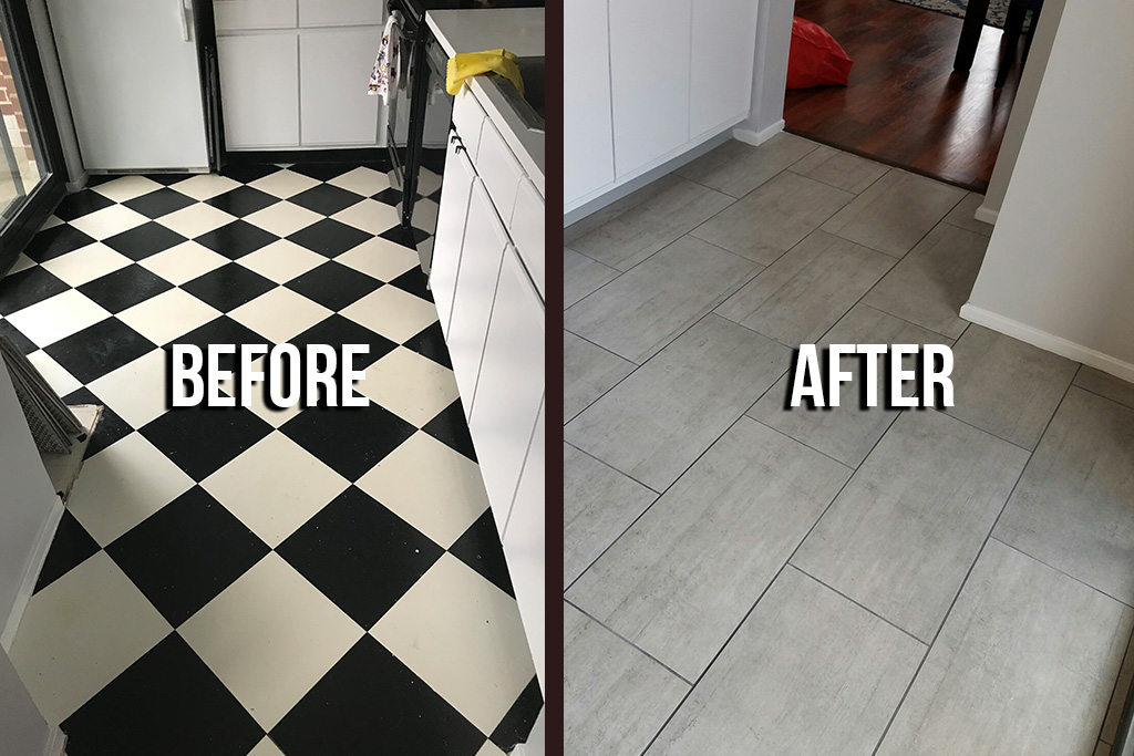 tile floor