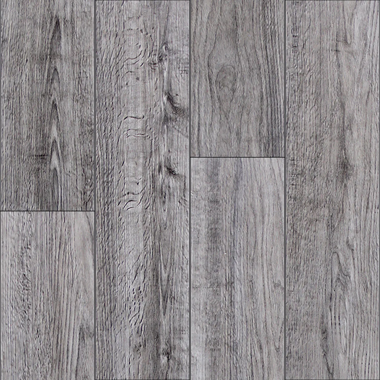 Heritage Grey Luxury Vinyl Plank Flooring - Grey Color