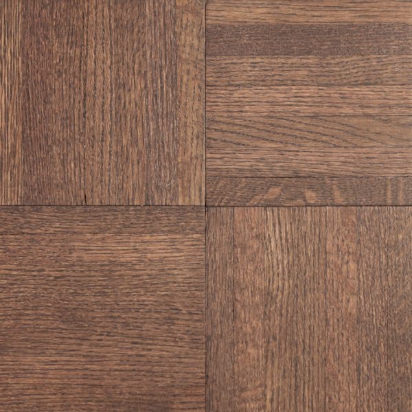 12" x 12" Cocoa Bean Oak Parquet 1